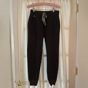 Figs black jogger pants